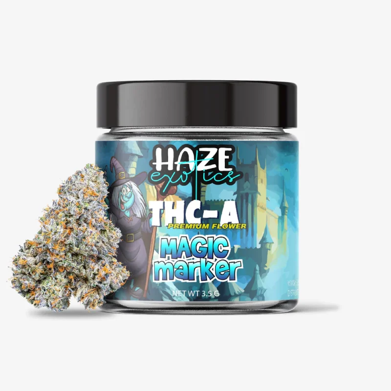 Magic Marker Strain potent hybrid strain at smokey menu