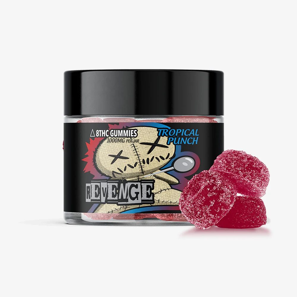 revenge-100-milligram-gummy-tropical-punch-10-count 100mg Gummies - Tropical Punch 10ct