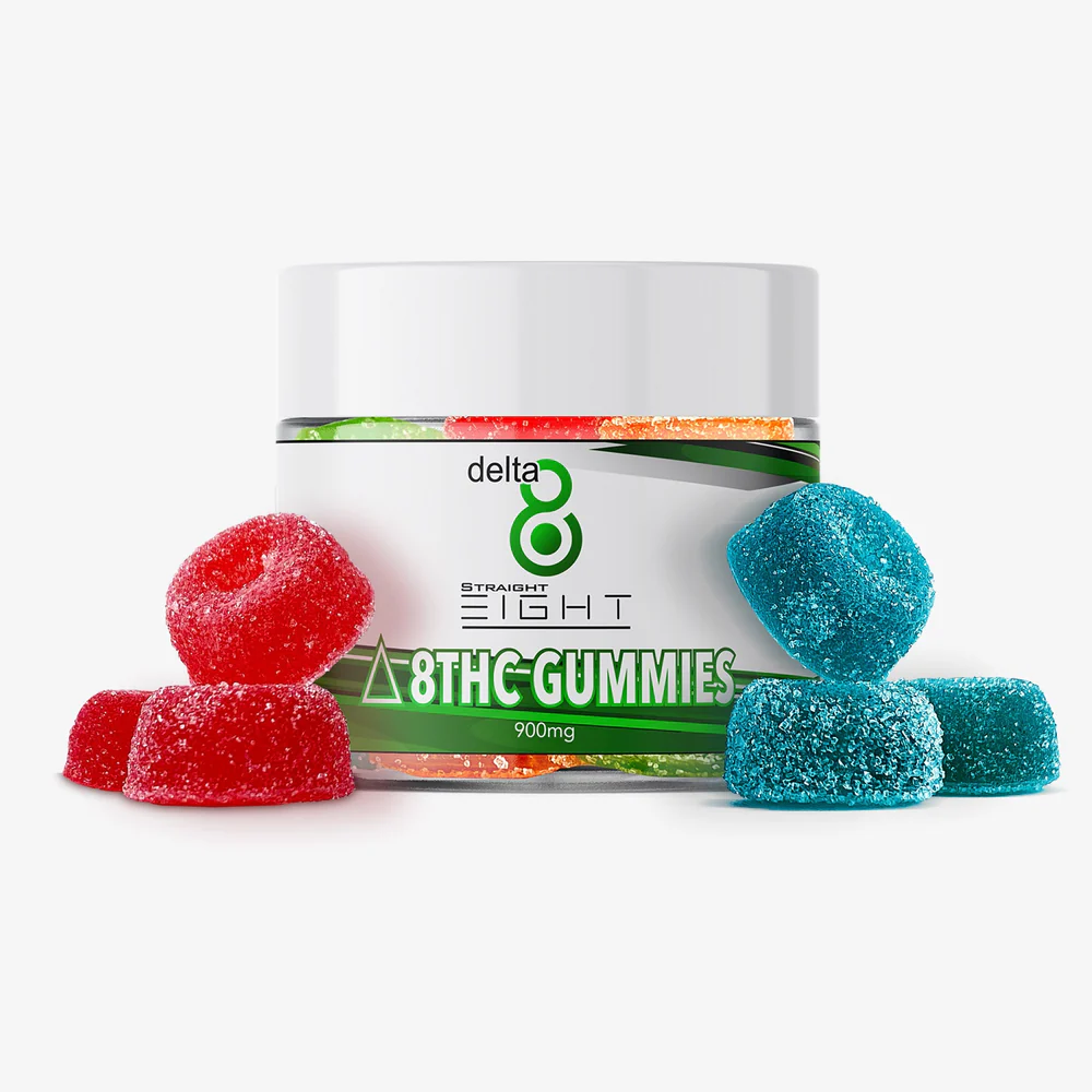 straight-8-delta-8-thc-assorted-gummies-30ct 30mg Gummies - 30ct Assorted