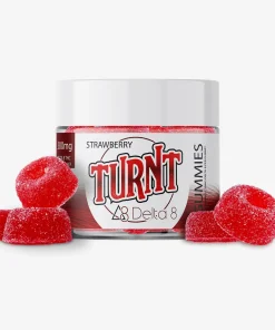 Delta 8 THC 30mg Gummies – Strawberry 10ct