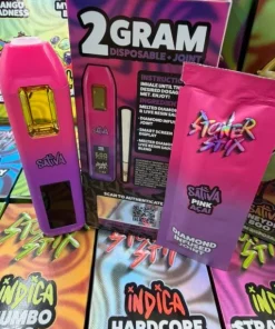 Stoner Stix 2 Gram Disposable + Joint | Pink Acai | Sativa